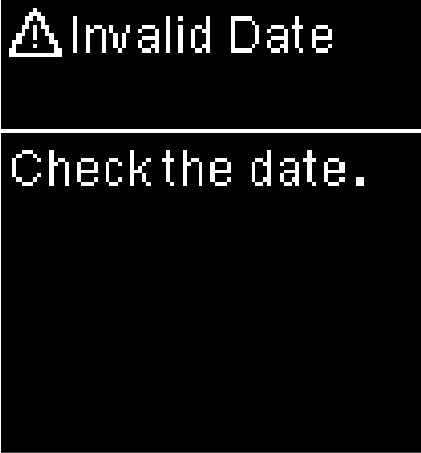 "Invalid Date" error