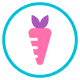 Healthy foods icon