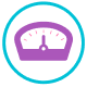 Healthy weight icon